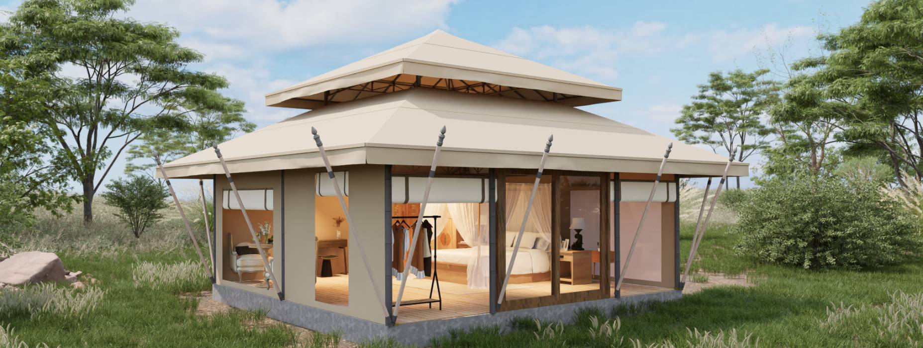 岭东区户外野奢帐篷